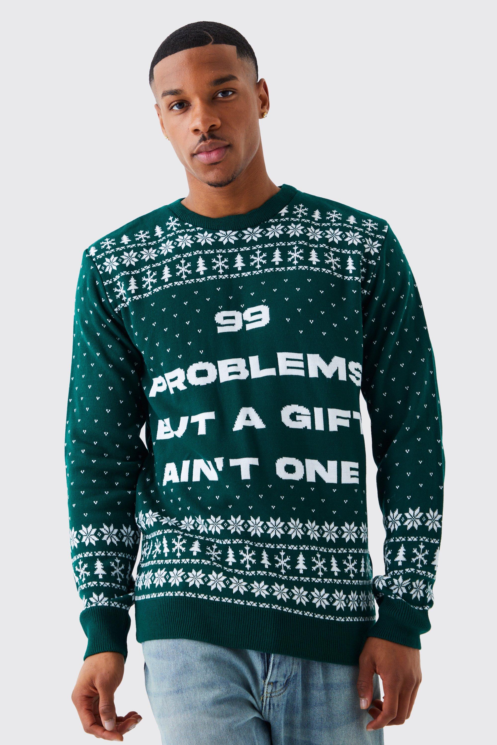 Green on sale christmas jumpers