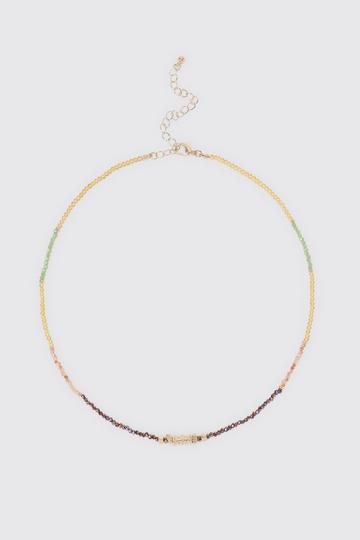 Beaded Necklace gold