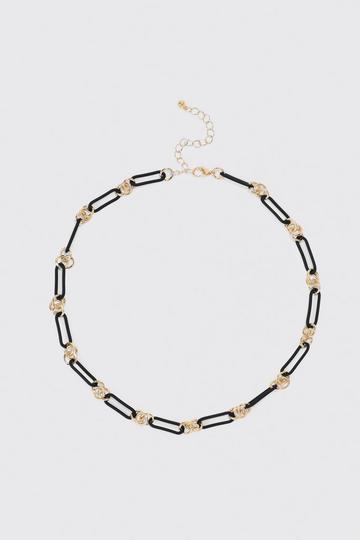 Chunky Chain Necklace black