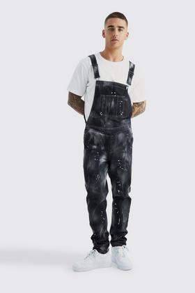 Men's Full Length Denim Dungarees