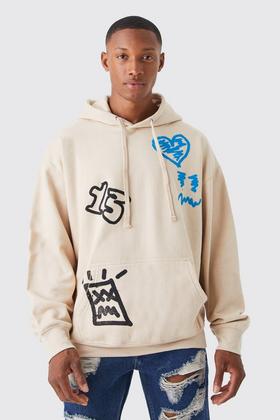 louis vuitton graphic hoodie