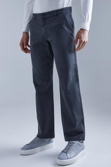 Relaxed Chino Trouser charcoal