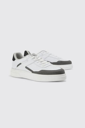 White Contrast Panel Detail Trainer