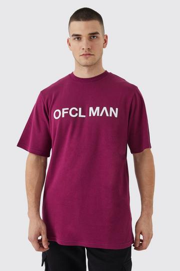 Tall Slim Fit Ofcl High Build T-shirt purple