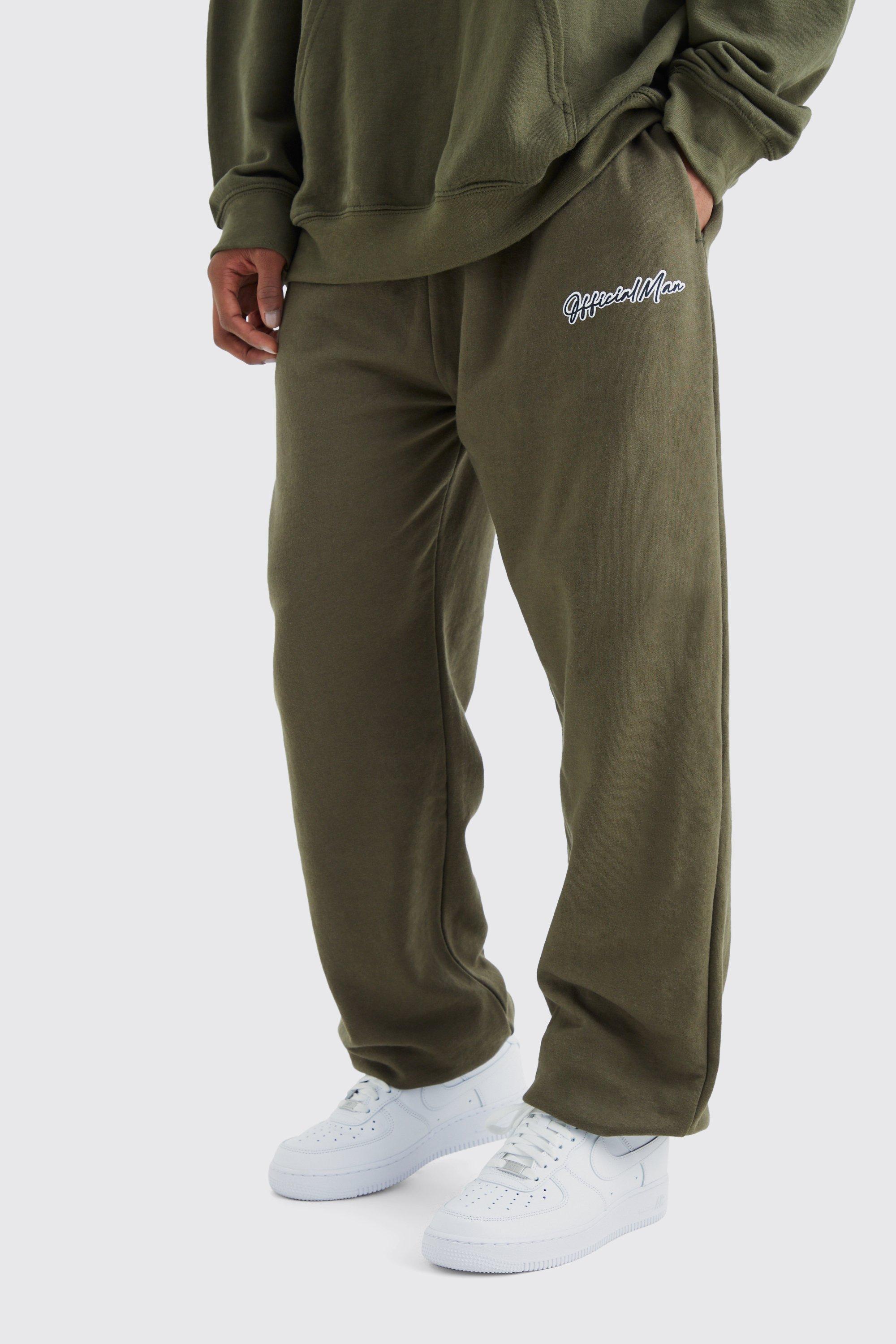 Khaki cheap school joggers