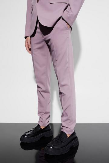 Super Skinny Suit Trousers mauve