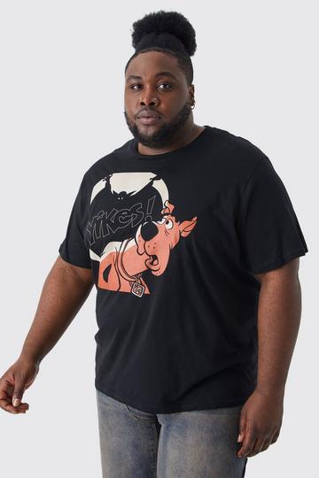 Black Plus Scooby Doo License T-shirt