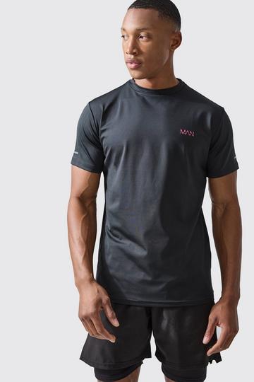 Man Active Performance T-shirt black