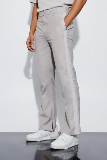 LIMITED COLLECTION Plus Size Cobalt Blue Split Hem Tapered Trousers