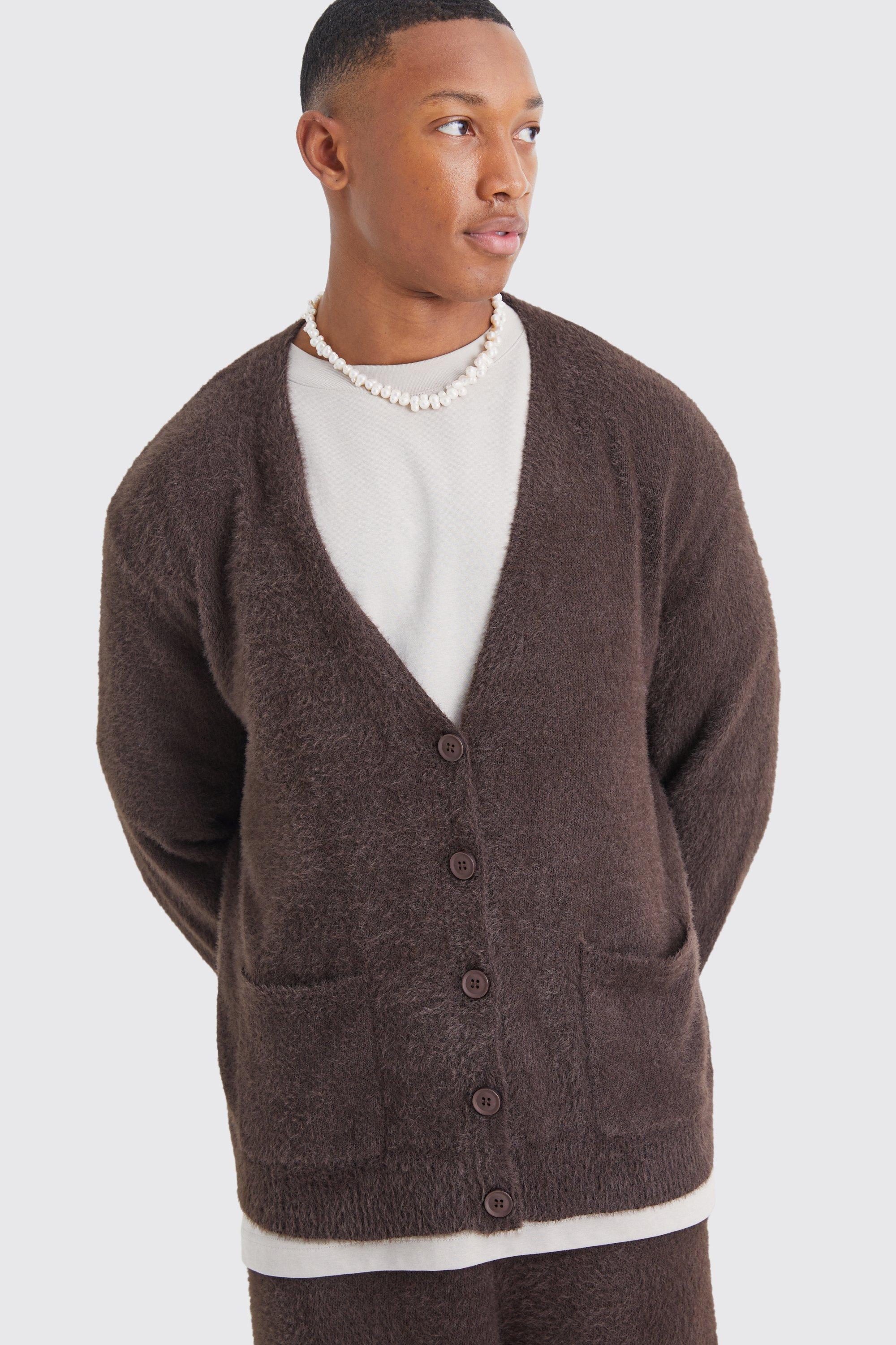 Patch pocket shop cardigan