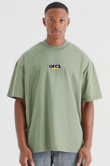 Heavyweight Ofcl Oversized T-shirt olive