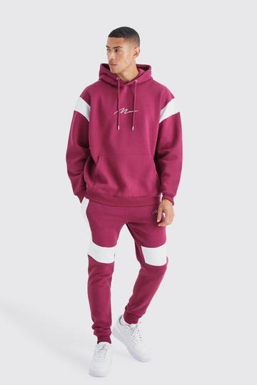 Men's red tracksuits