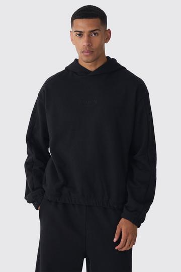 Black plain hoodies | boohoo UK