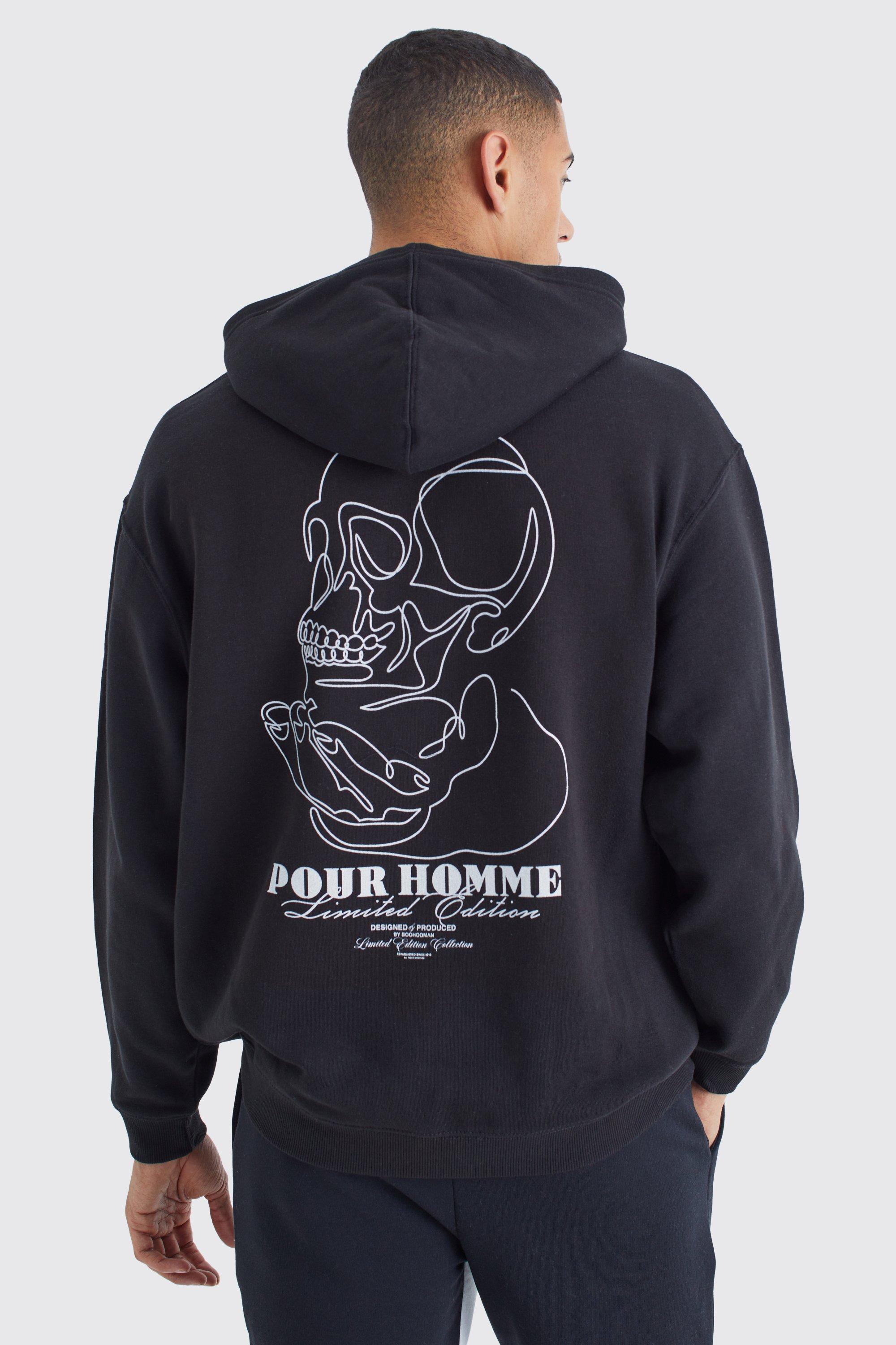 Skull hoodies | boohoo UK