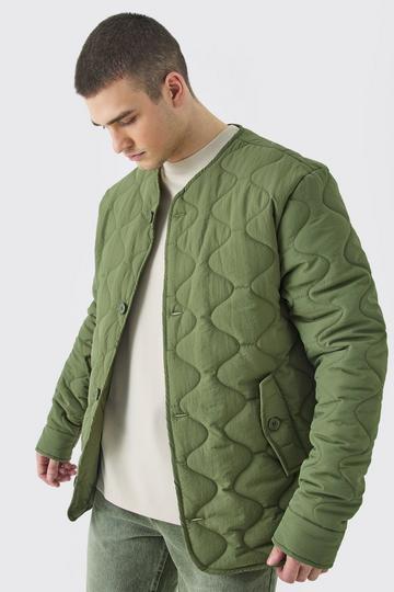 Tall Onion Quilted Liner Jacket khaki