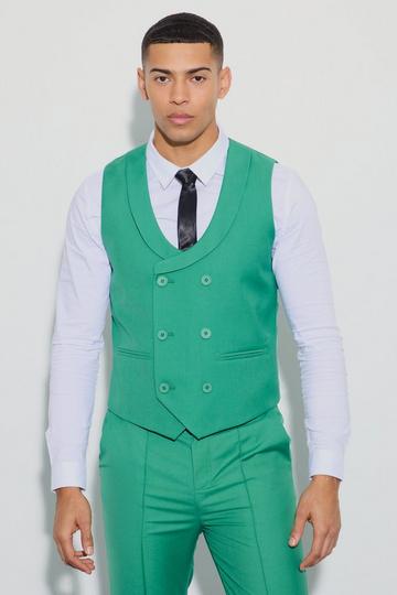 Double Breasted Waistcoat mint