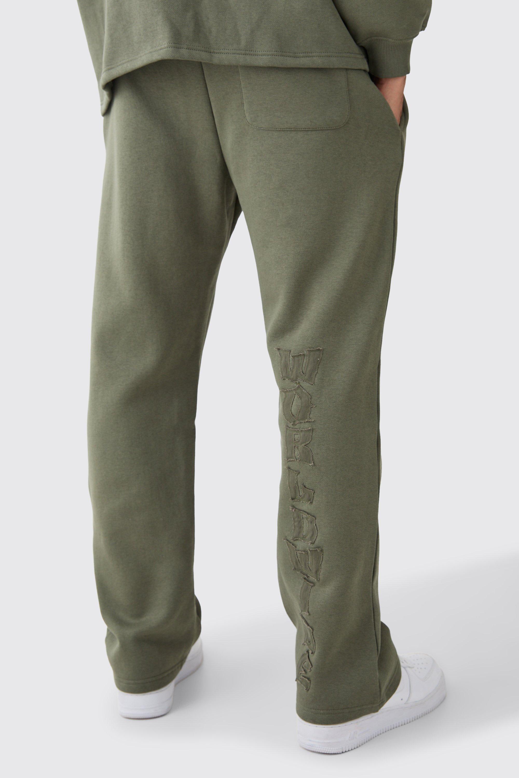 Khaki school hot sale joggers