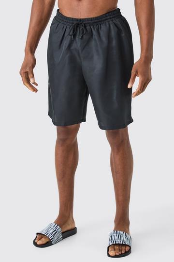 Board Plain Swim Shorts black