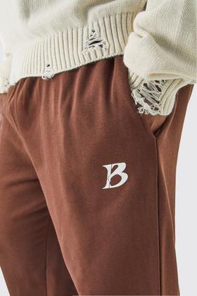 Unisex Core Oversized Sweatpants, Brown