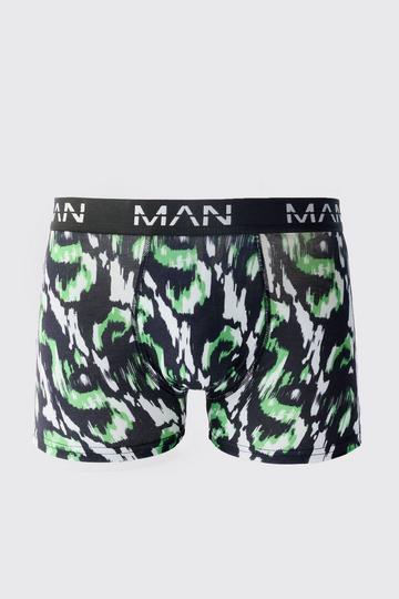 Abstract Print Boxers black