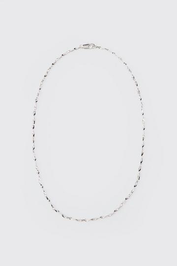 Metal Chain Necklace In Silver silver