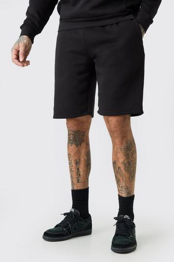 Tall Loose Fit Jersey Short black