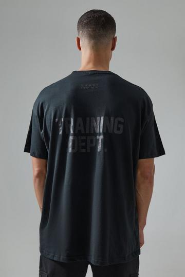 Active Training Dept Oversized Tshirt black