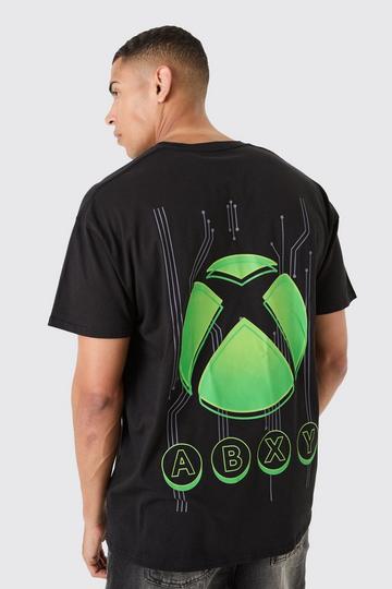 Oversized Xbox Logo License T-shirt black