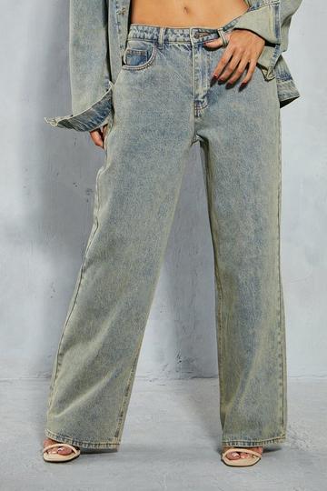 Denim Low Rise Baggy Relaxed Jean vintage wash