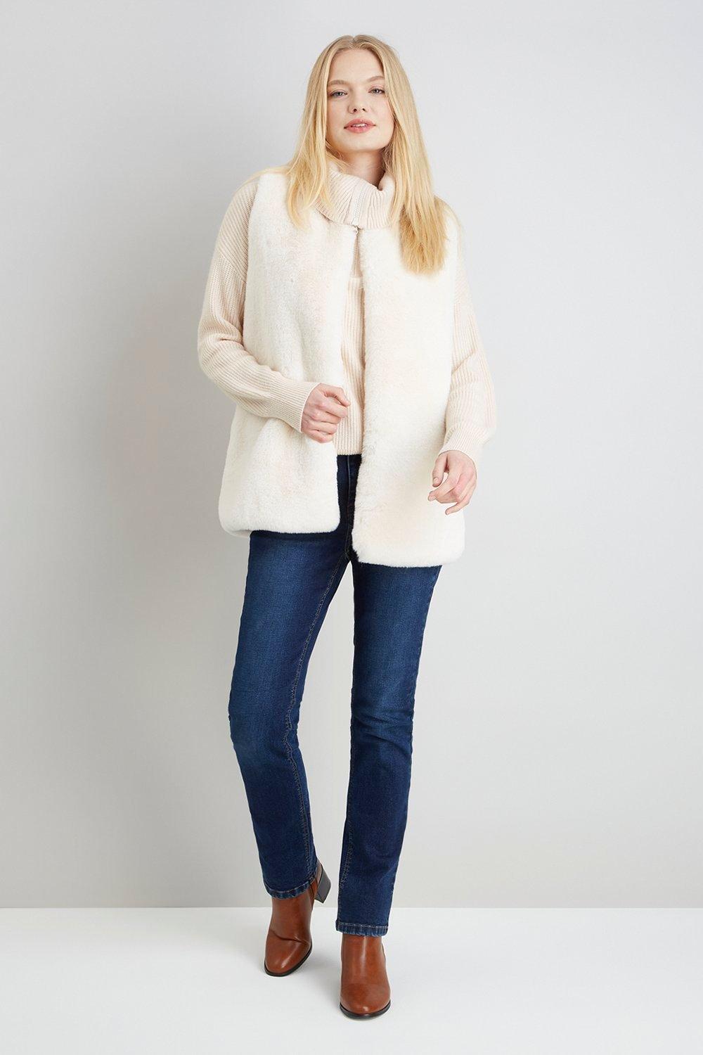 Ivory Fur Gilet