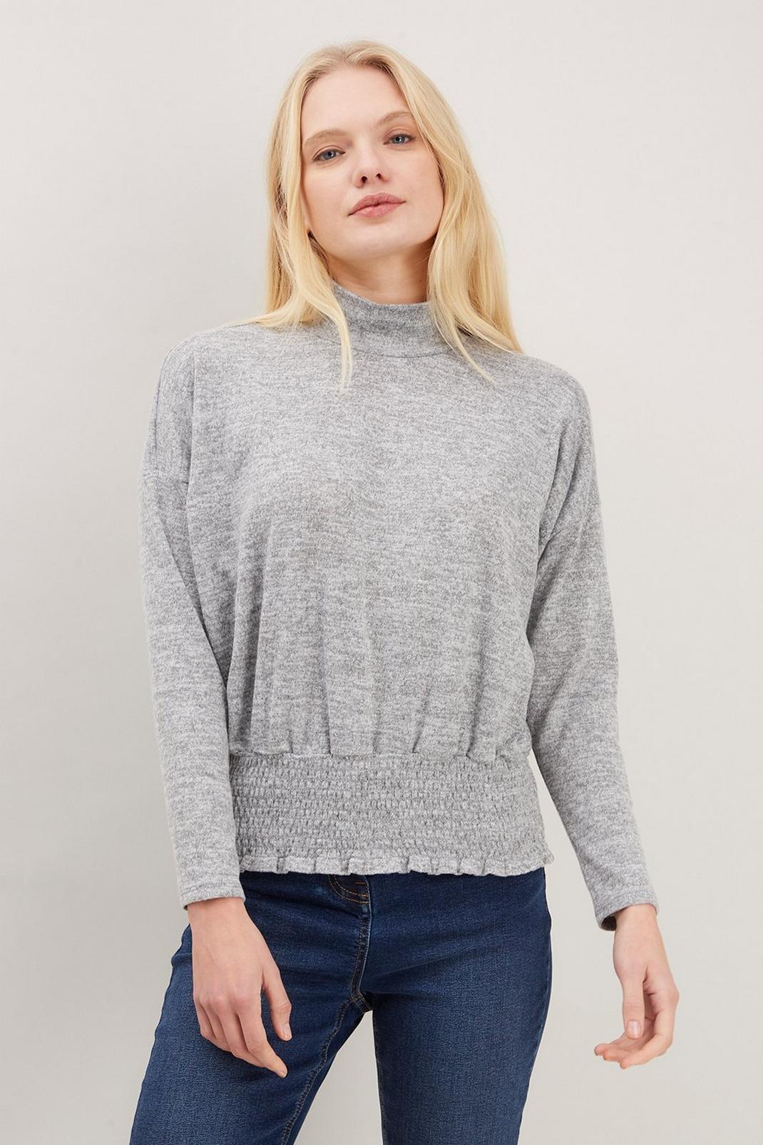 131 Soft Touch Roll Neck Top image number 1