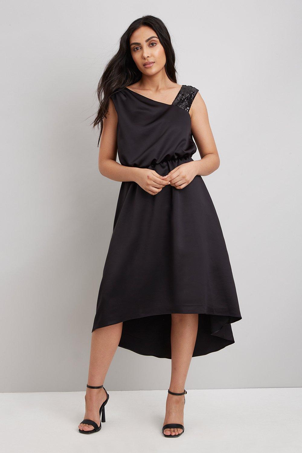 hem high low dress