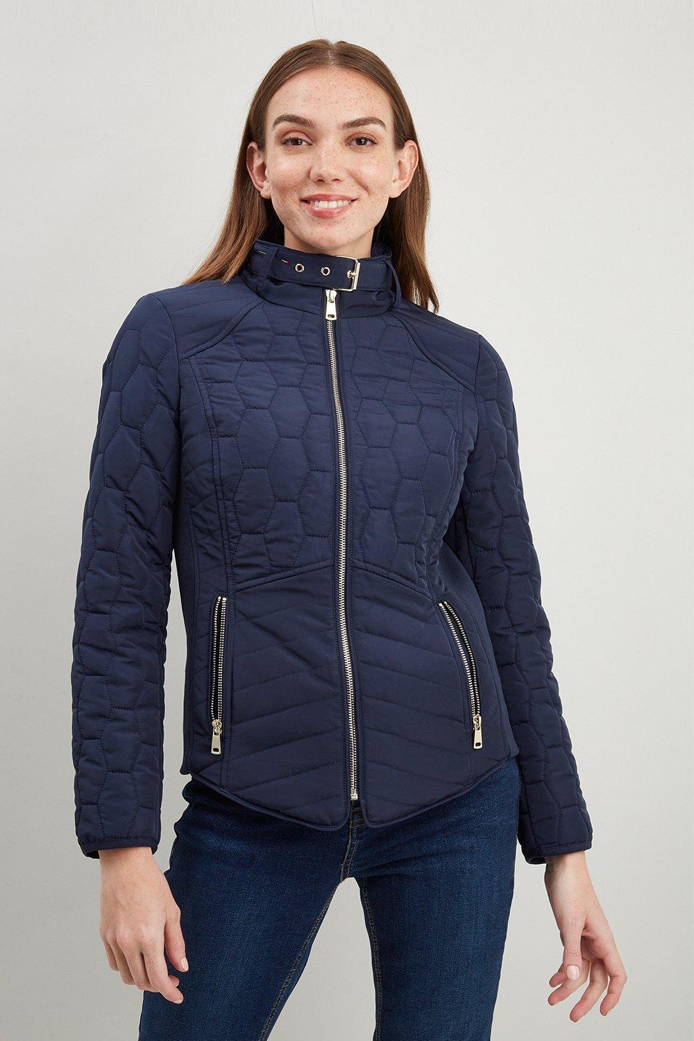 wallis quilted jacket