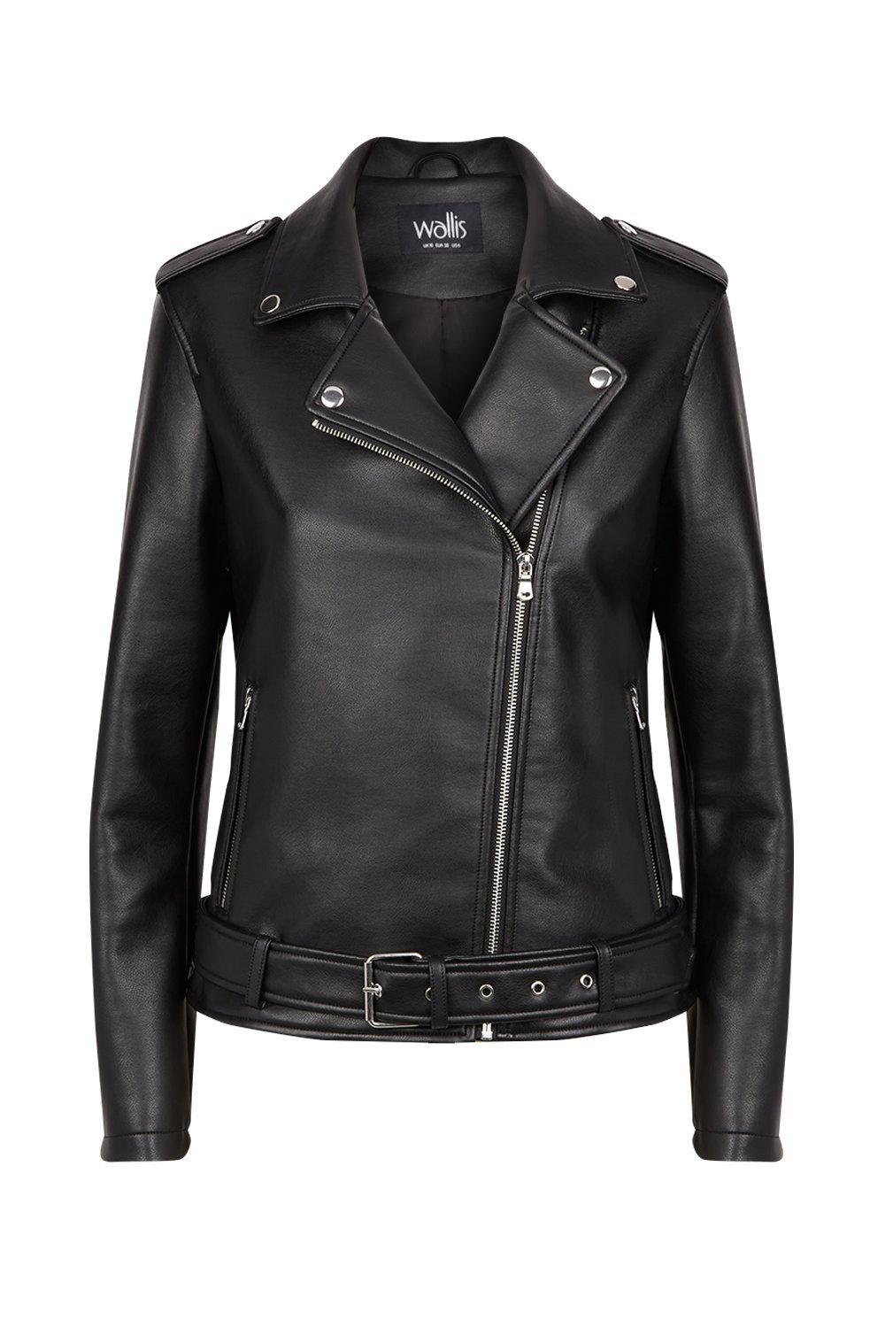 wallis leather biker jacket