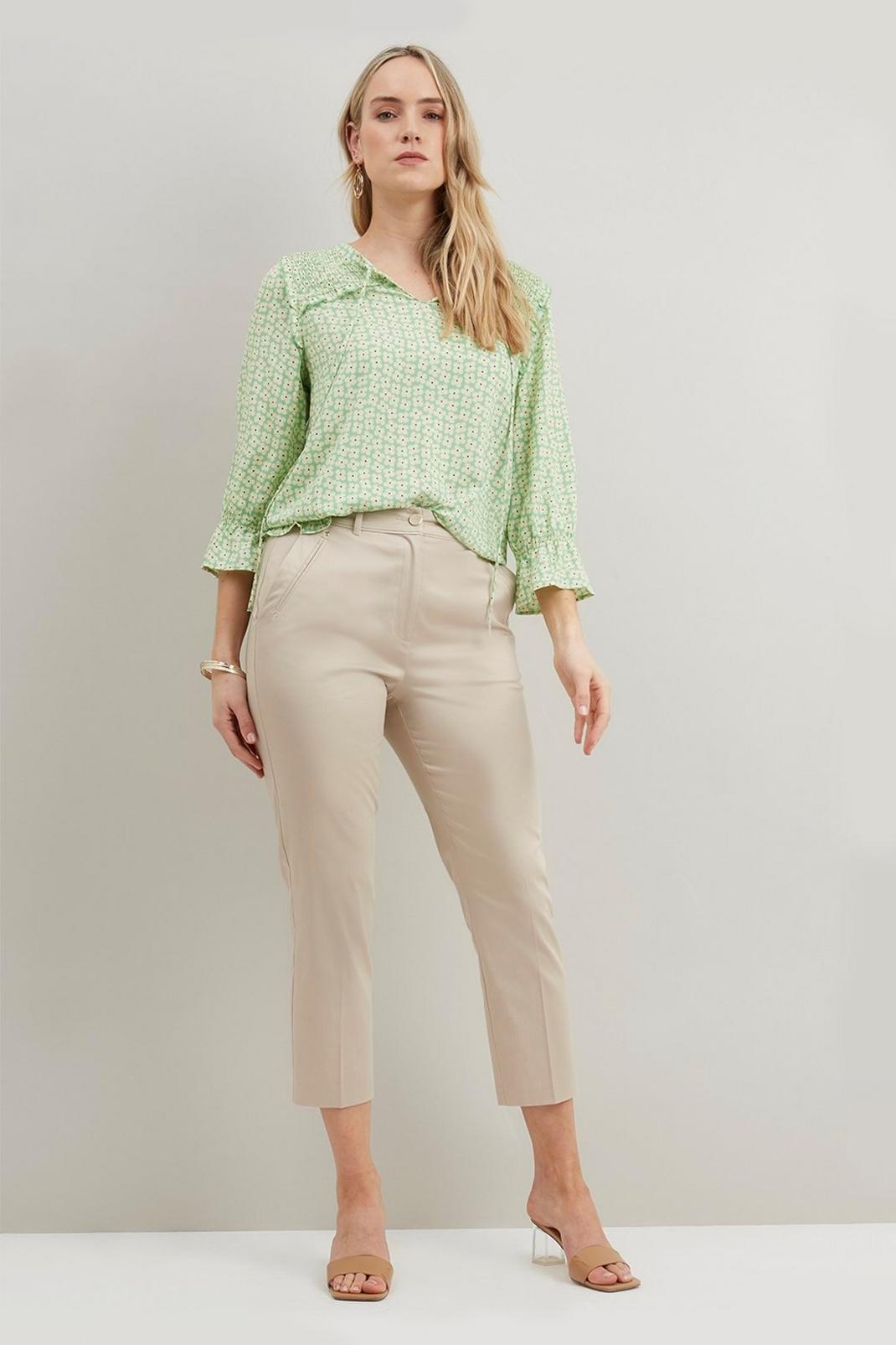161 Tall Stretch Crop Trouser image number 2