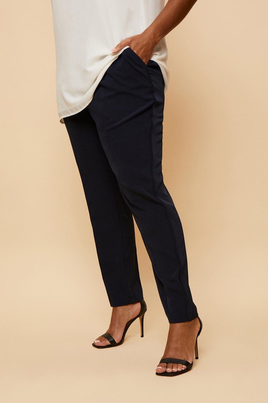 Curve Pull On Trousers