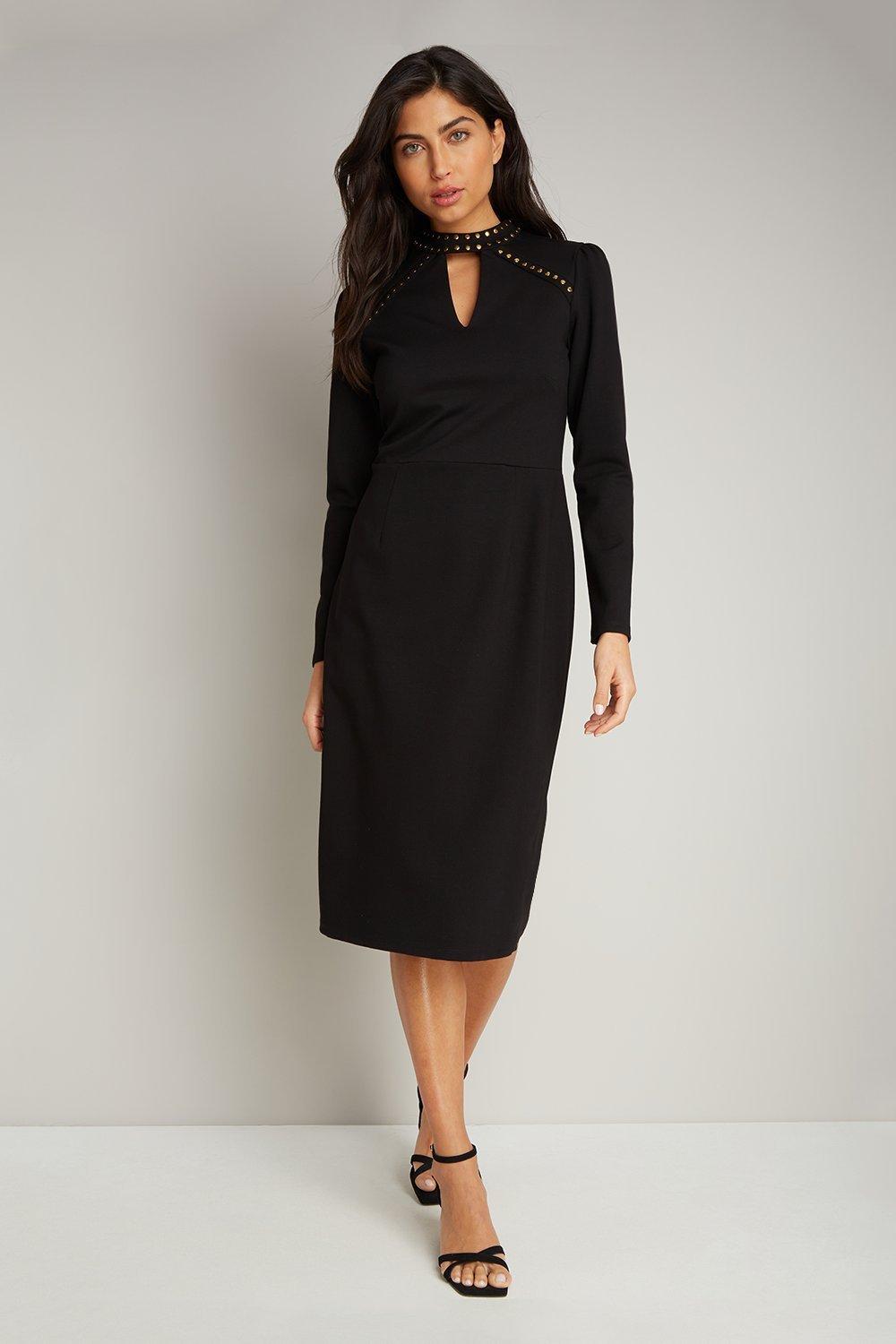 macy's black dresses for funeral