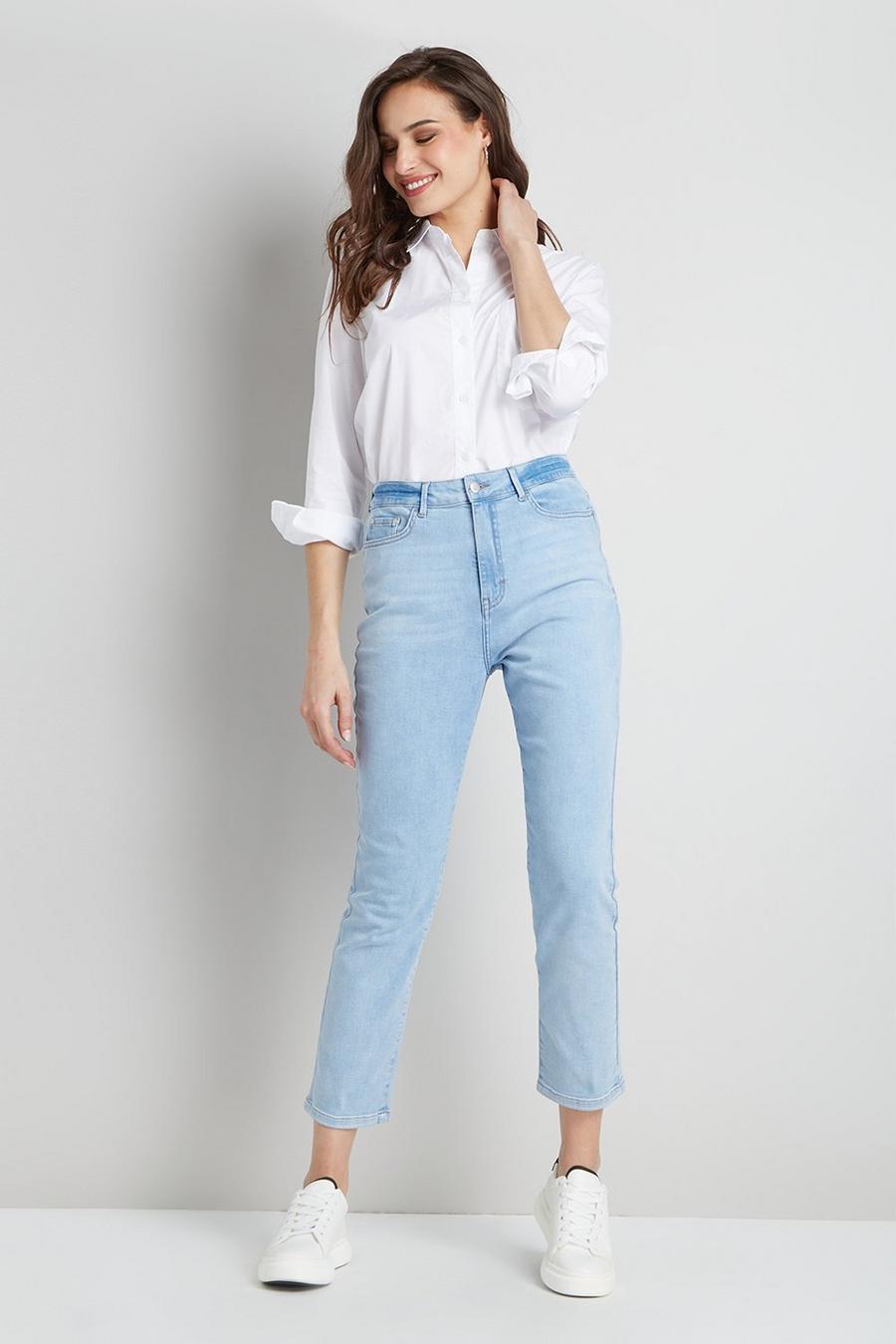 Tall Demi Cropped Straight Jeans