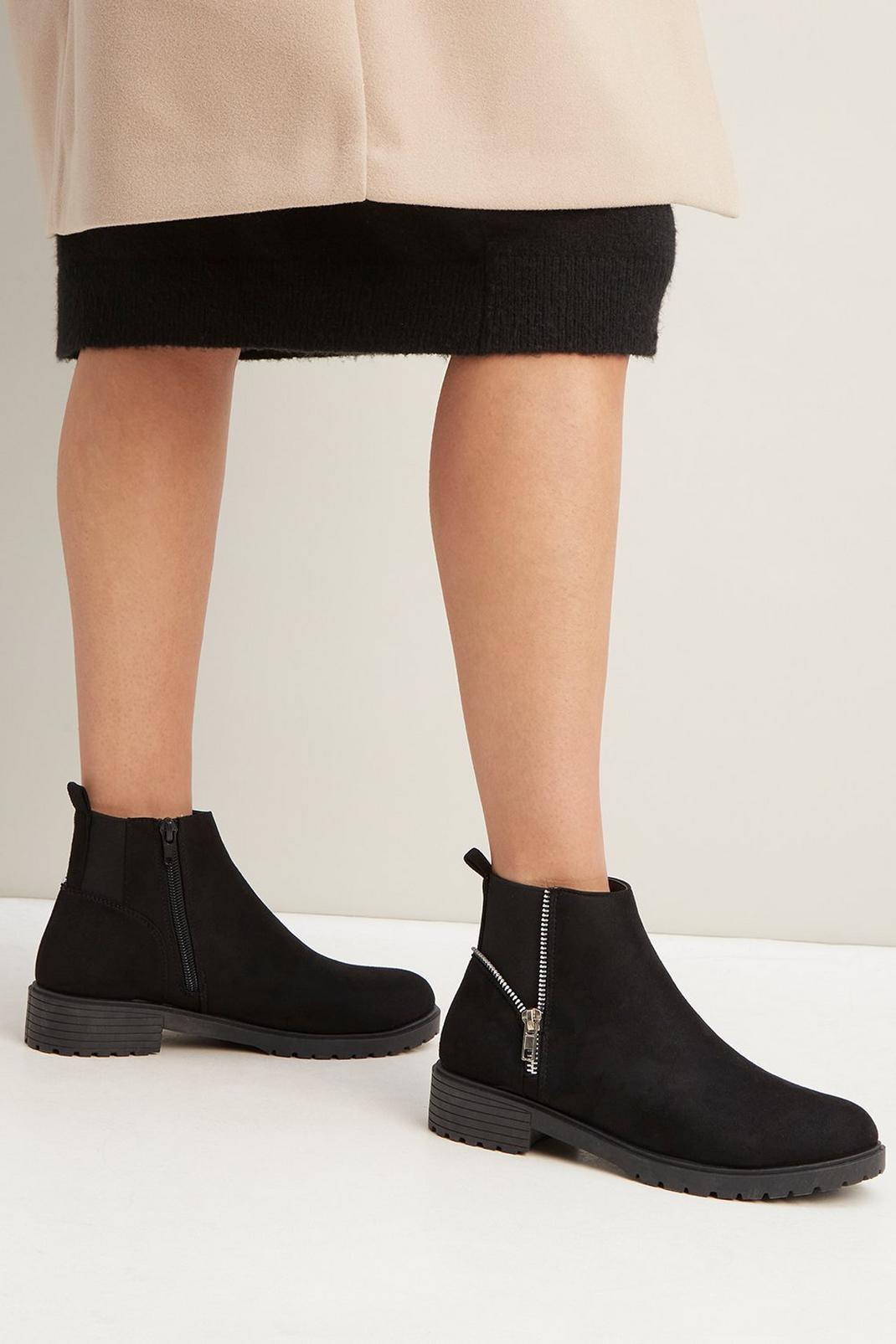 847 Madi Side Zip Ankle Boot image number 1