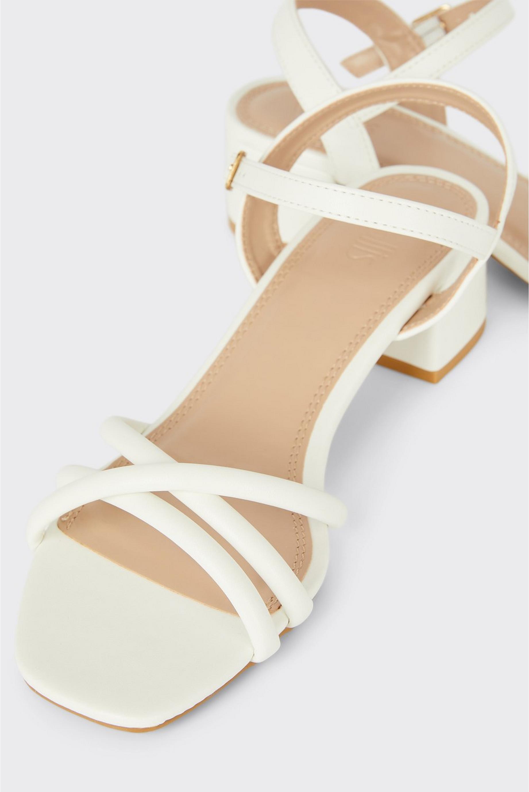 Serenity Low Block Two Part Heeled Sandal