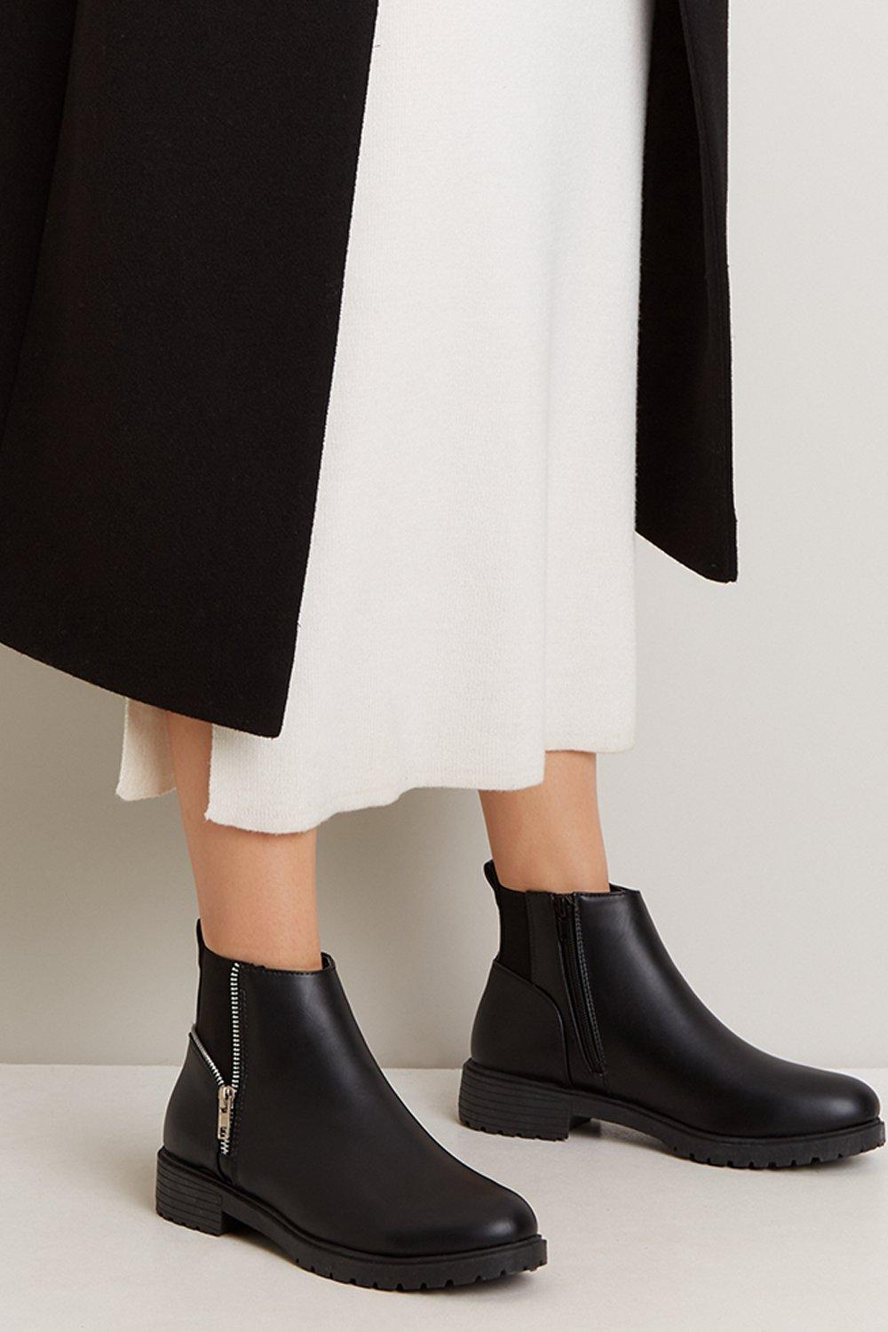 cheap wide fit ankle boots