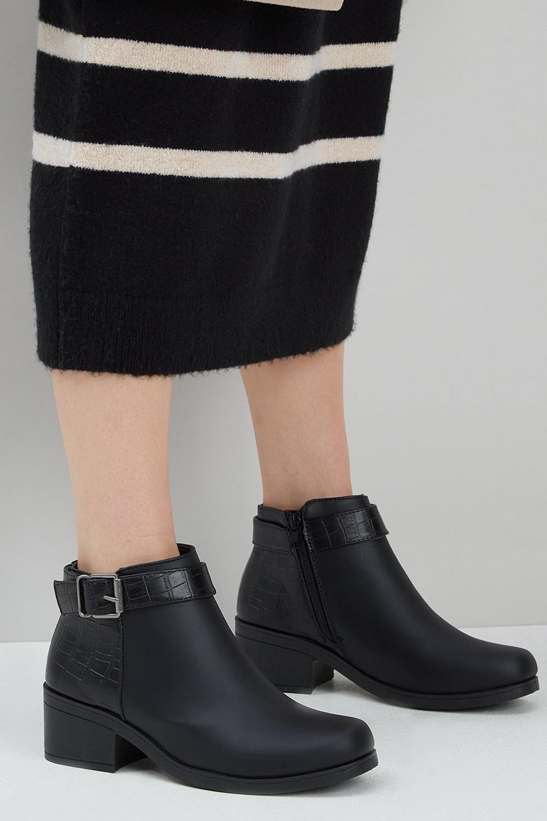 105 Alora Buckle Strap Ankle Boot image number 2