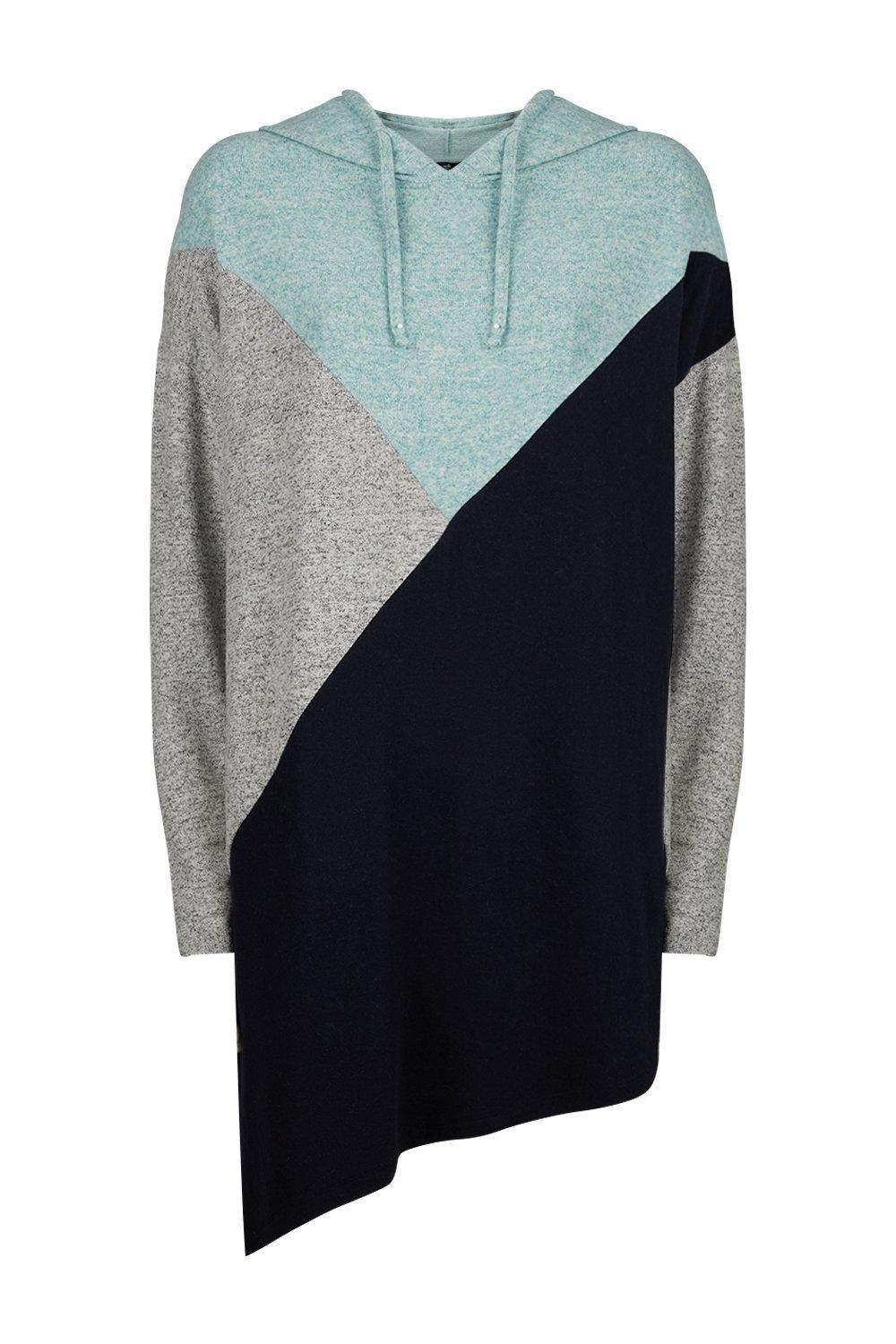 ☆sacai☆ colour block asymmetric hoodie | www.innoveering.net