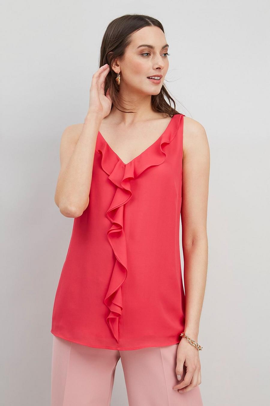 Tall Ruffle Front Cami