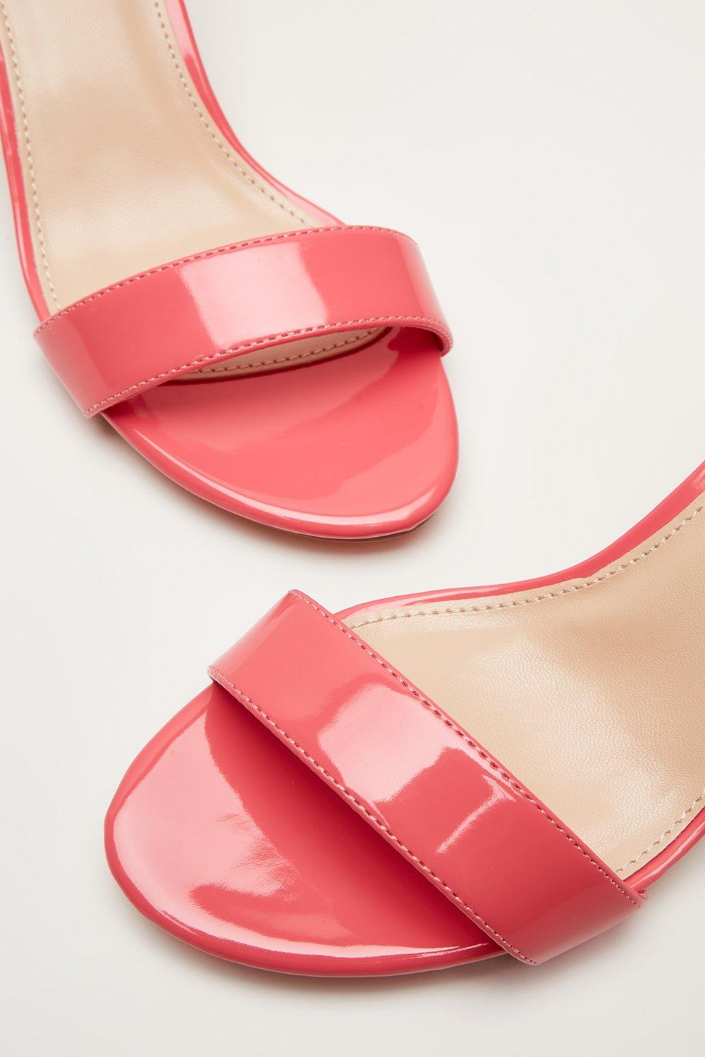 Wallis pink sandals sale