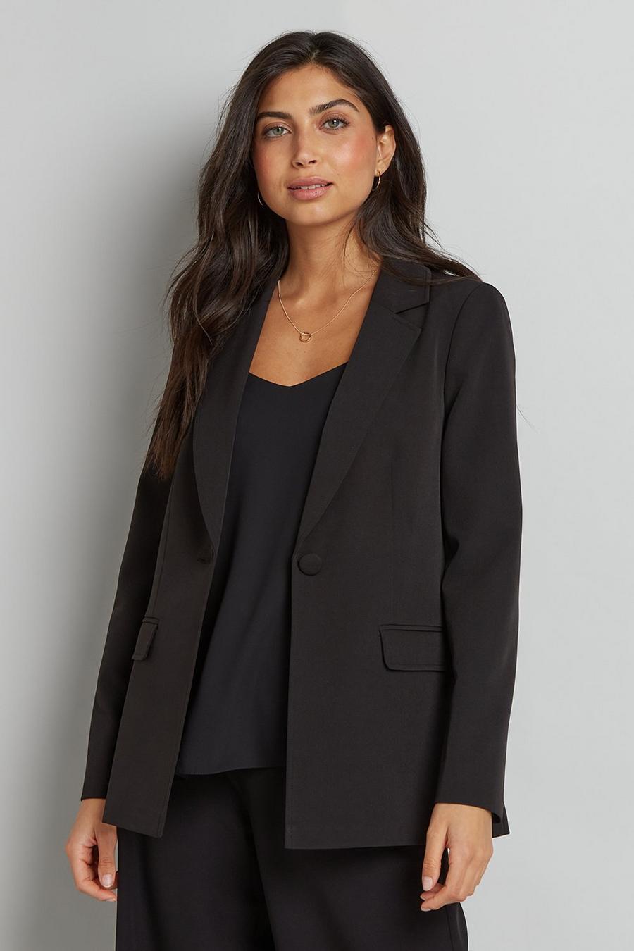 Single Breasted Suit Blazer