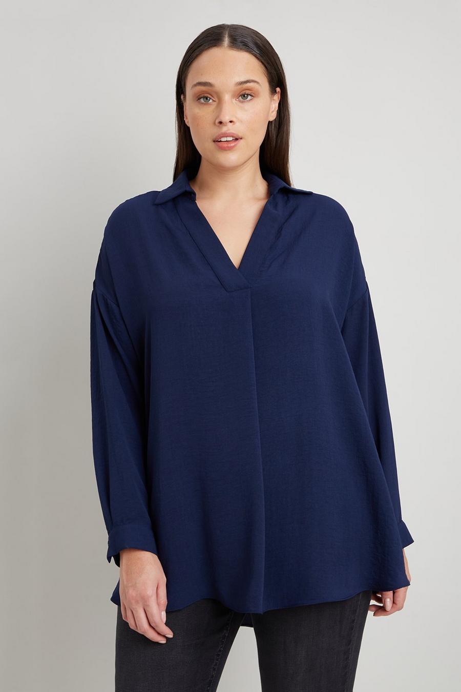Curve Woven Tunic