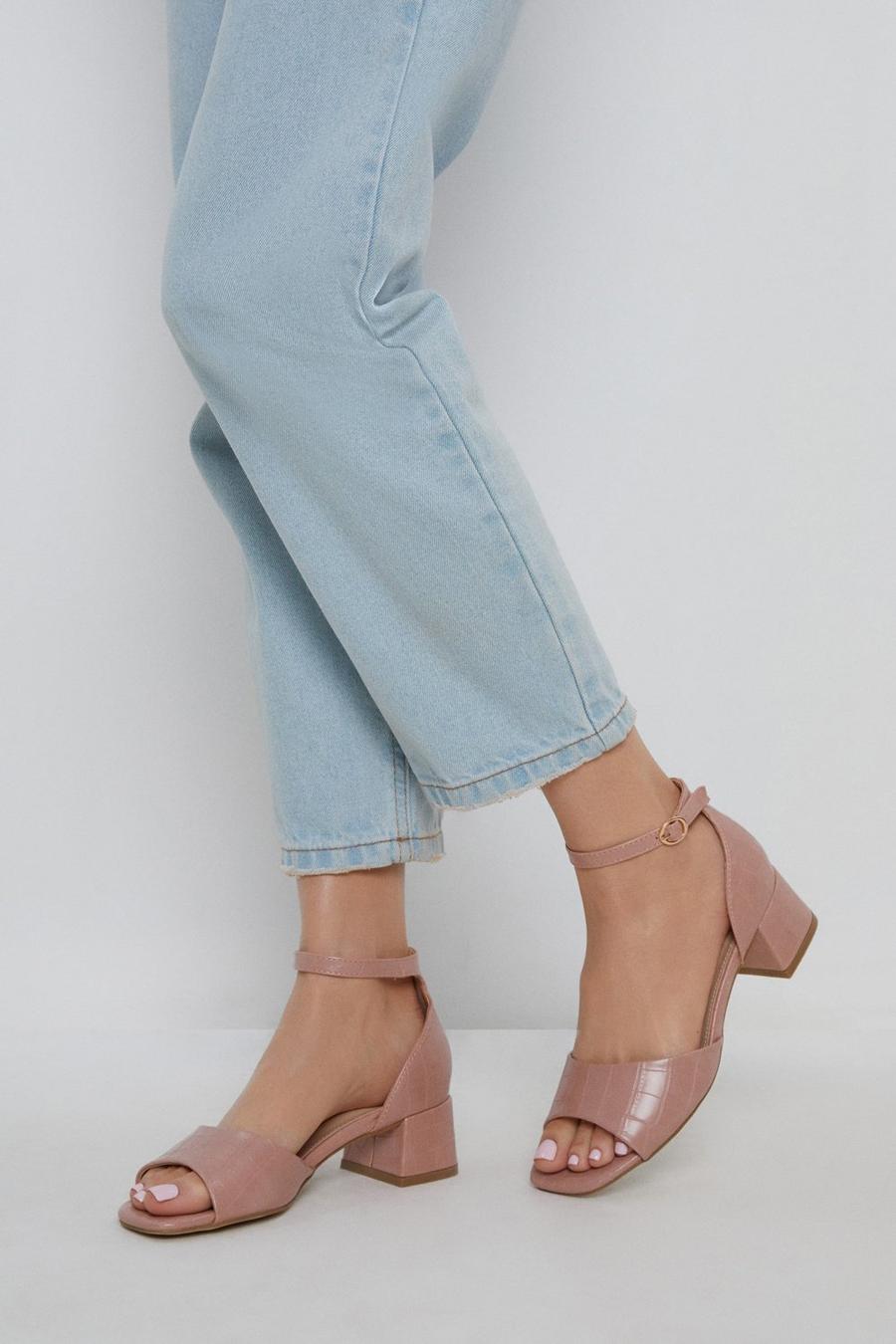 Super Two Part Heeled Sandals