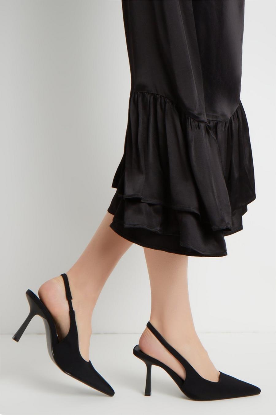 Gracie Pointed Slingback Court Shoe