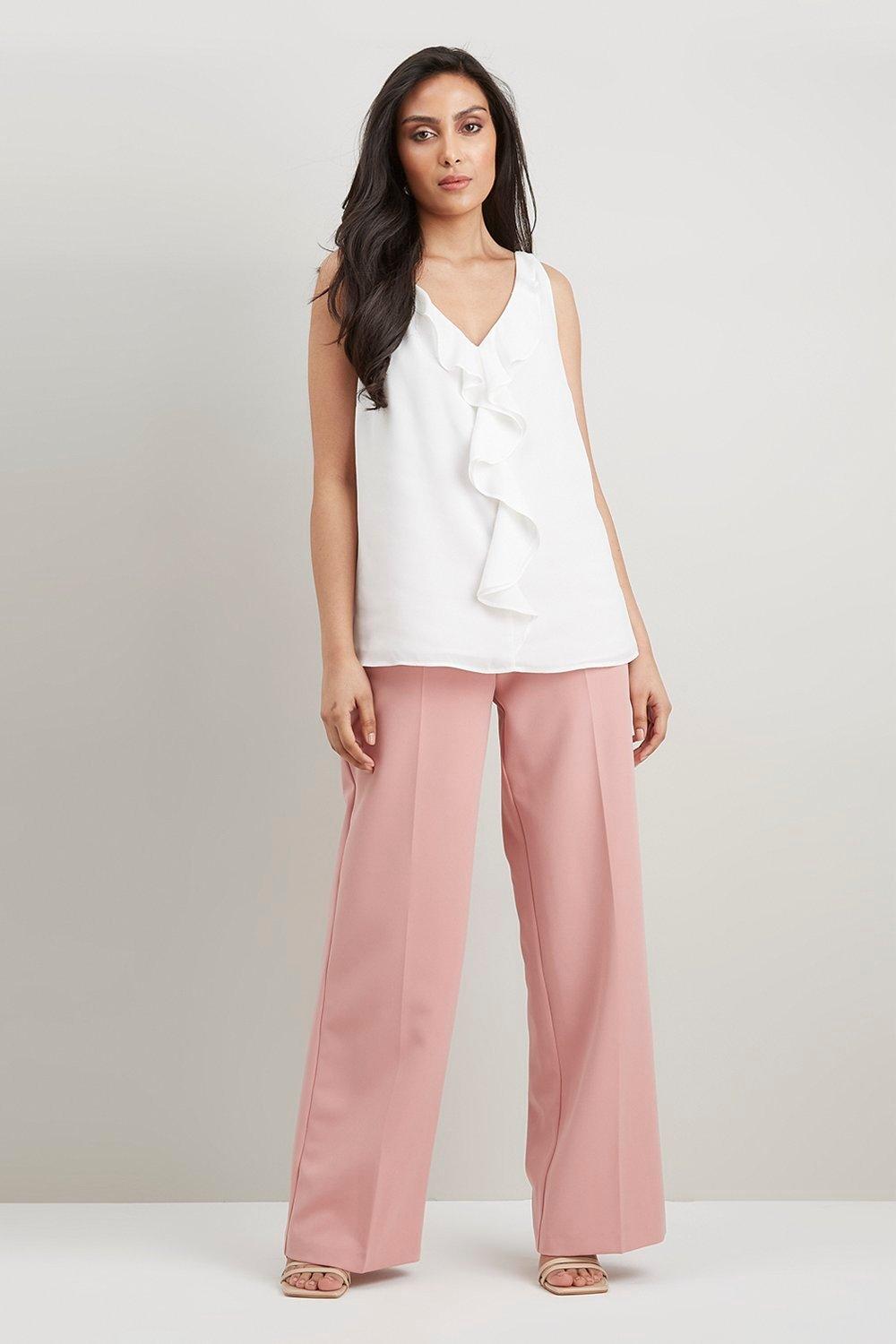 wallis linen trousers